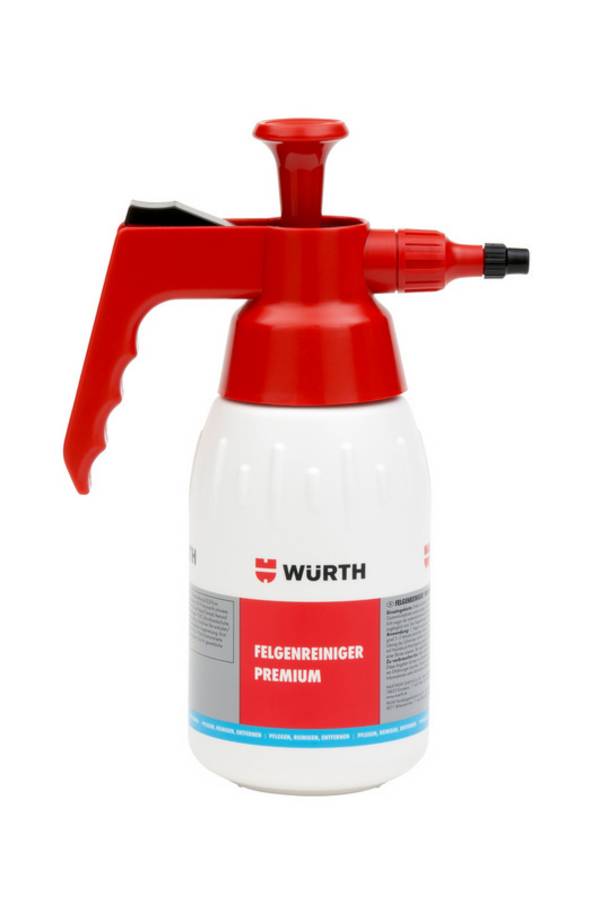 Würth Produktspezifische Pumpsprühflasche unbefüllt PUMPSPRFLASH-FELGREINI-PREMIUM-LEER-1LTR