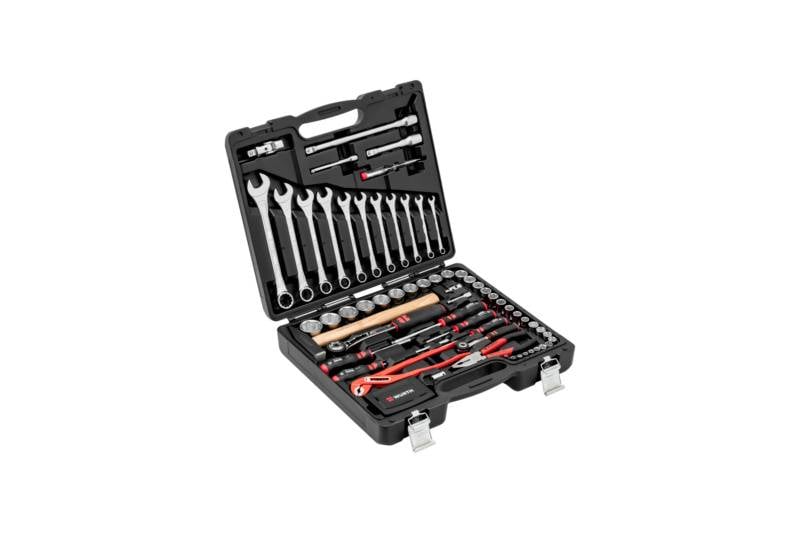 Würth Werkzeugkoffer mit allen gängigen Werkzeugen 93-teiliges Sortiment-2