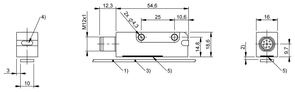 BALLUFF Magnetkodiertes Wegmesssystem - BML085L, 1 St.-2