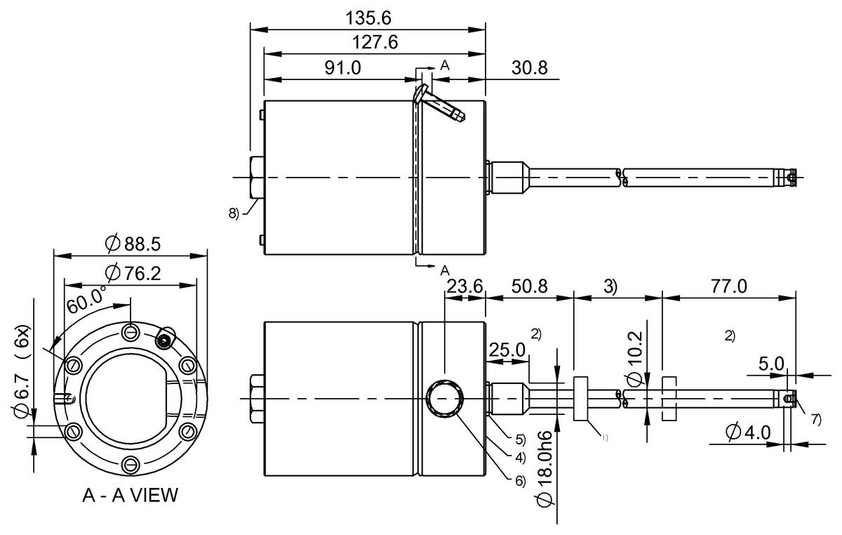 BALLUFF Magnetostriktives System - BTL4E6Y, 1 St.-1