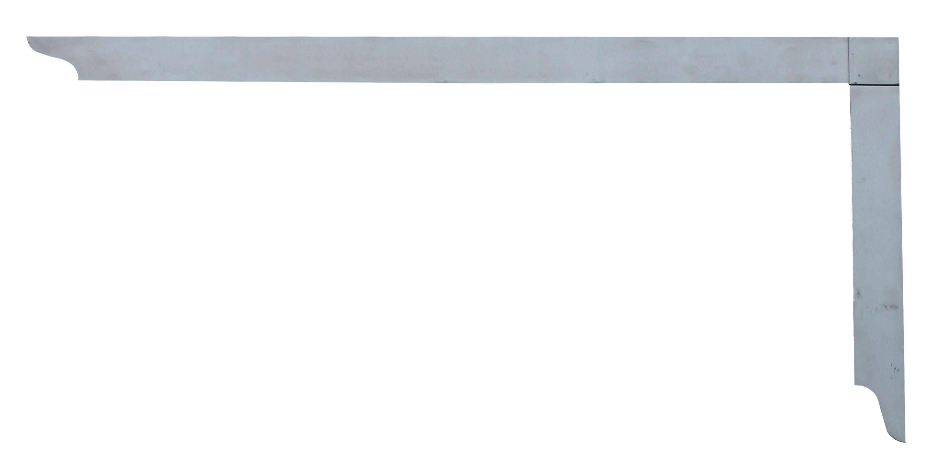 hedue® Zimmermannswinkel ZP - Punktgeschweißter Zimmererwinkel aus Edelstahl, 1000 mm-0