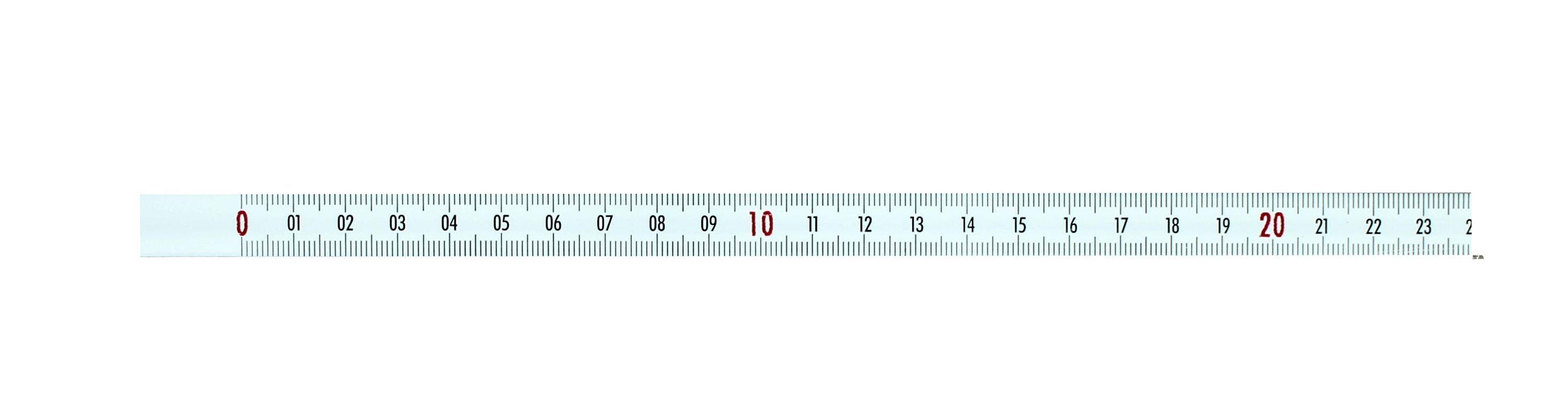 hedue® Selbstklebendes Maßband 20 m, von links nach rechts-0