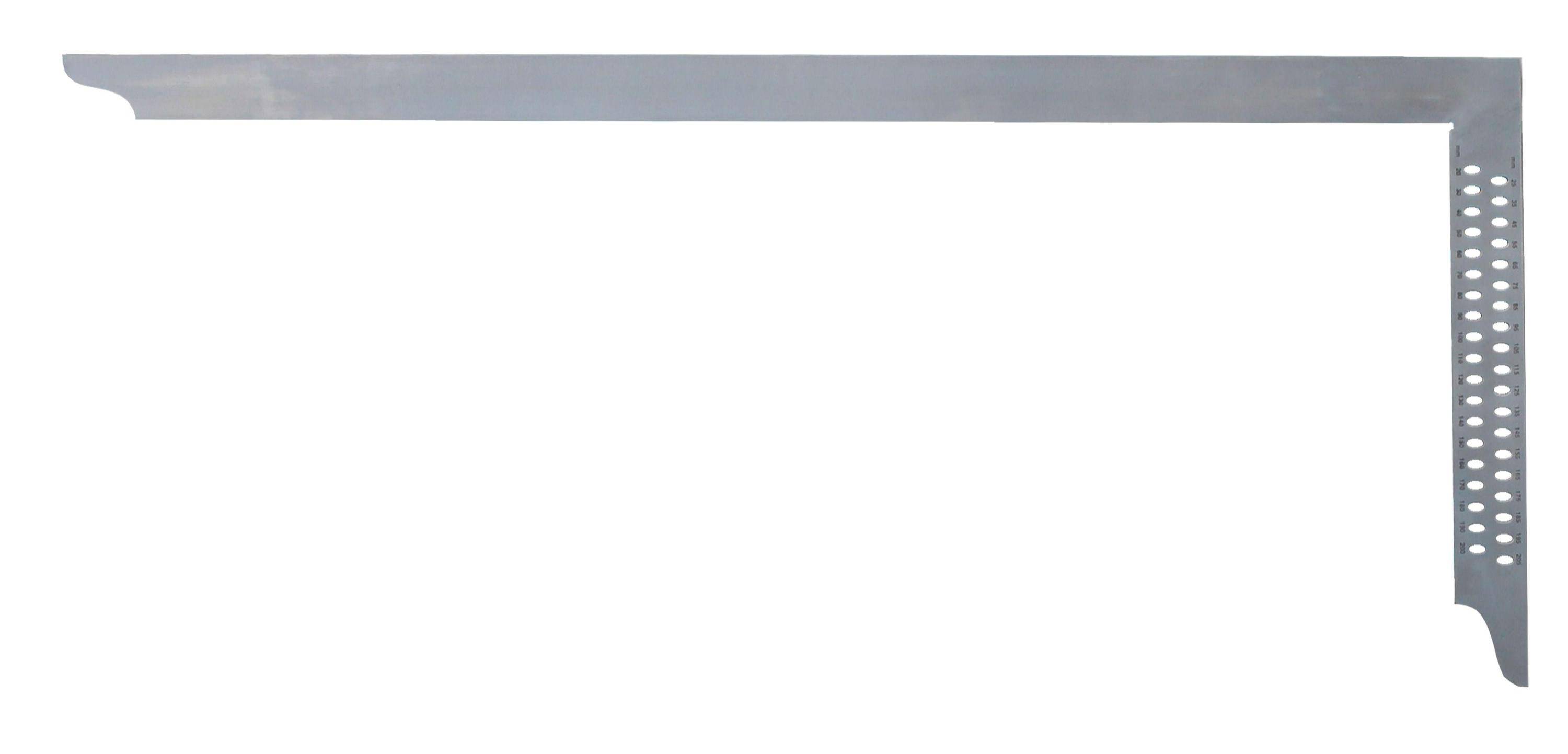 hedue® Zimmermannswinkel ZN - Nahtloser, großer Zimmererwinkel aus Edelstahl mit Anreißlöcher, 600 mm-0