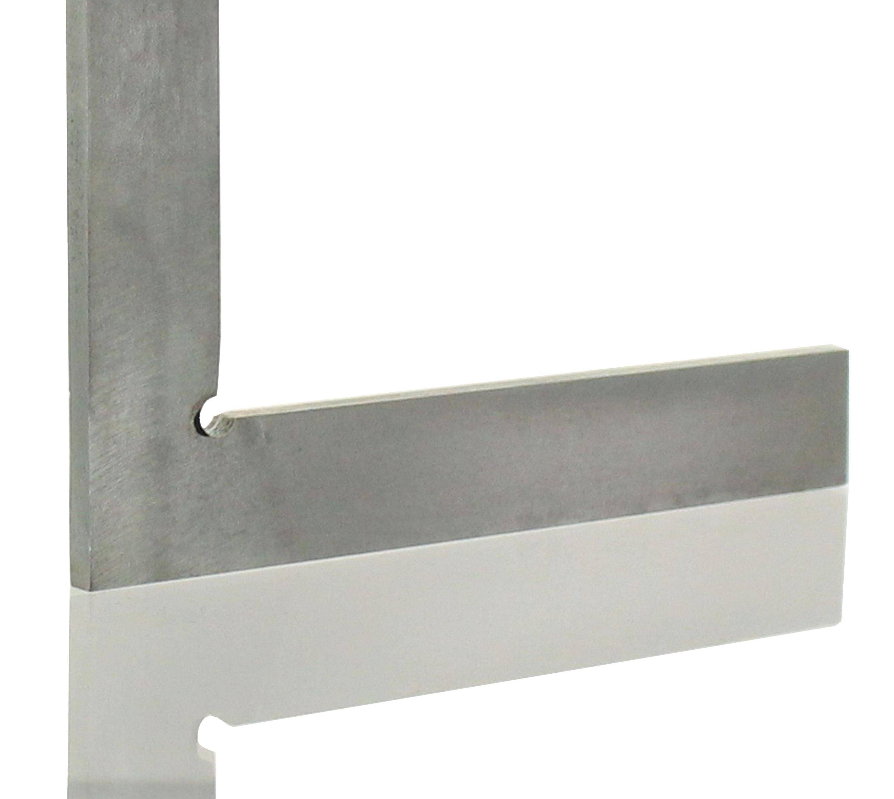 hedue® Flachwinkel 600 mm - 90 Grad Maurerwinkel aus vollverzinktem Stahl, Schlosserwinkel ohne Anschlag-1