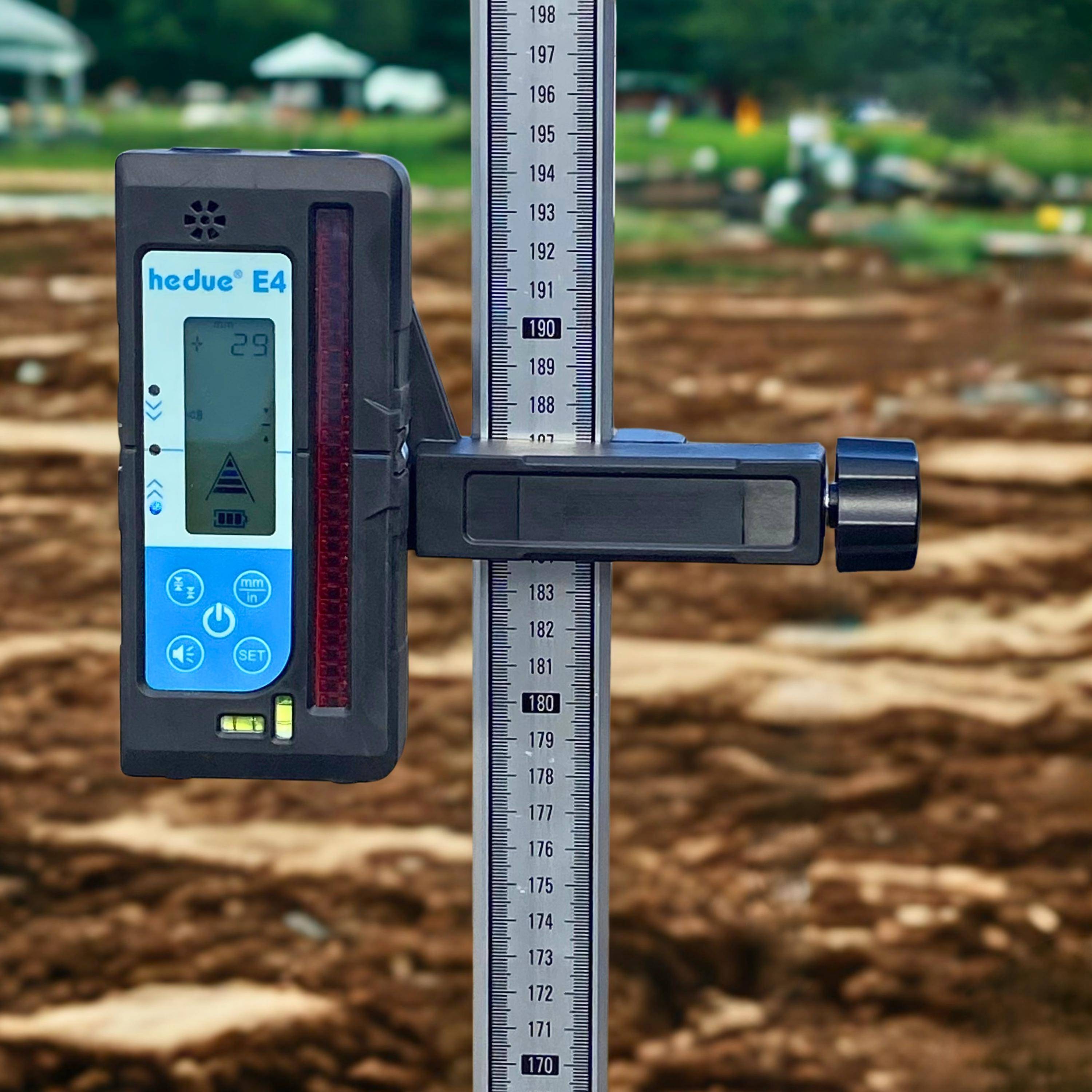 hedue® Rotationslaser Q3G im Systainer mit Laserempfänger E4-3