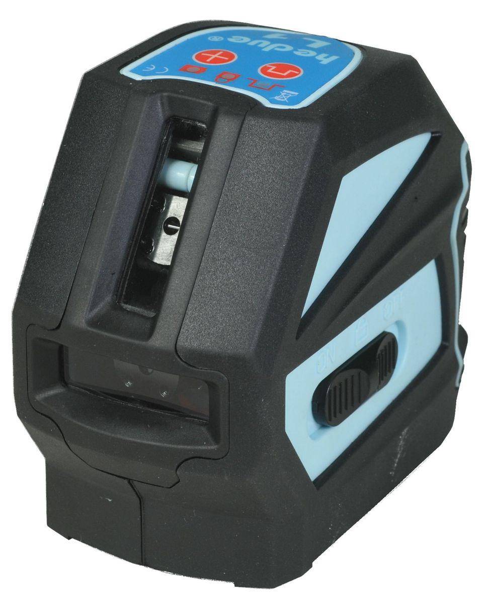 hedue® Linienlaser L1 inkl. Multifunktionsadapter, 3 x AA-Batterie, Arbeitsradius bis 10 m, in Tasche-0