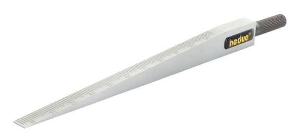 hedue® Messkeil S610 - Messung von Unebenheiten und Spalten, Messbereich 0,5 - 11 mm, Ablesung 0,1 mm