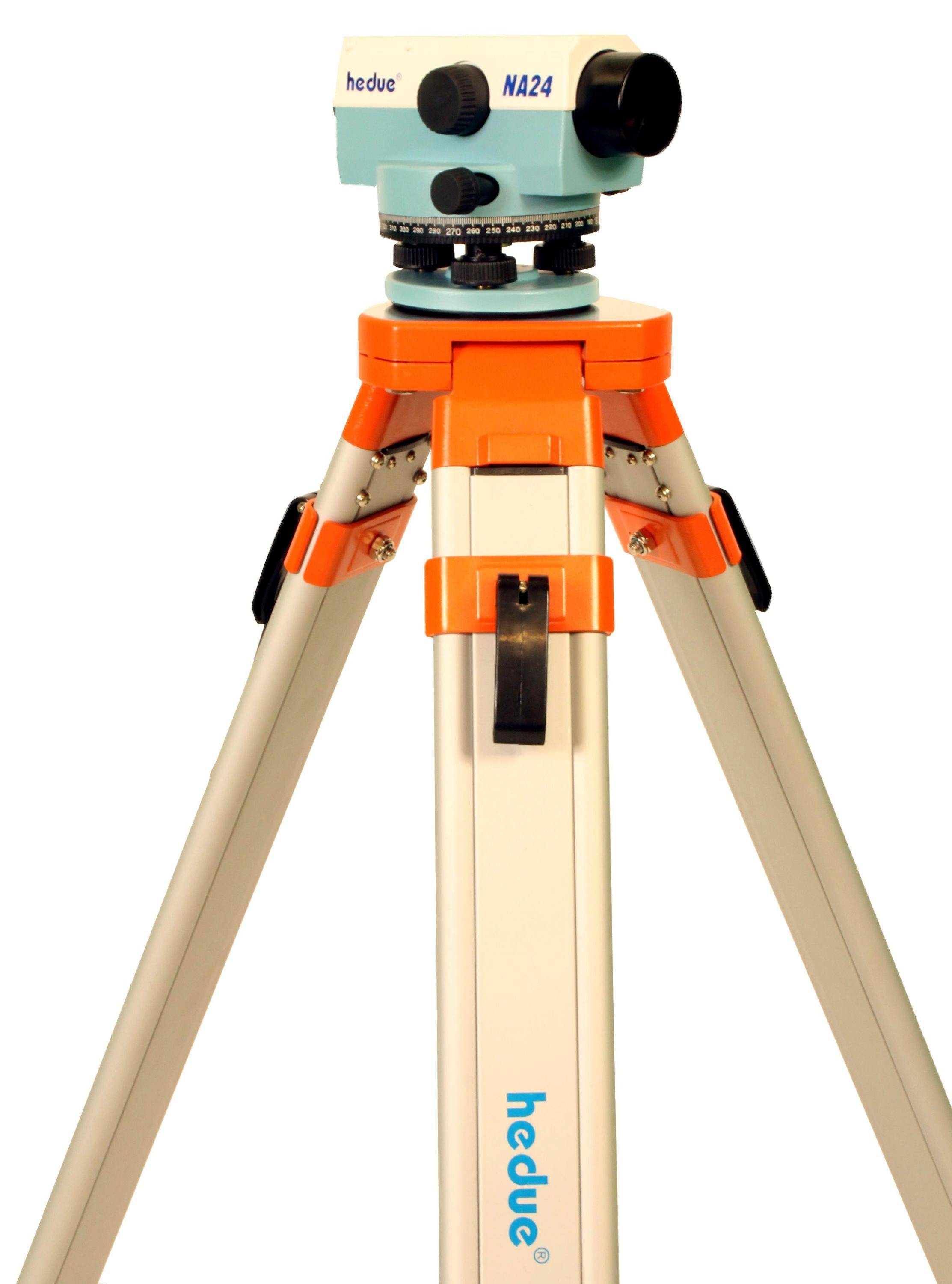 hedue® Optisches Nivelliergerät NA24 - Automatisches Baunivellier mit 24-facher Vergrößerung, 360° Kreisteilung-2