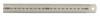 hedue® Stahllineal - Metalllineal aus rostfreiem Edelstahl, 40 cm