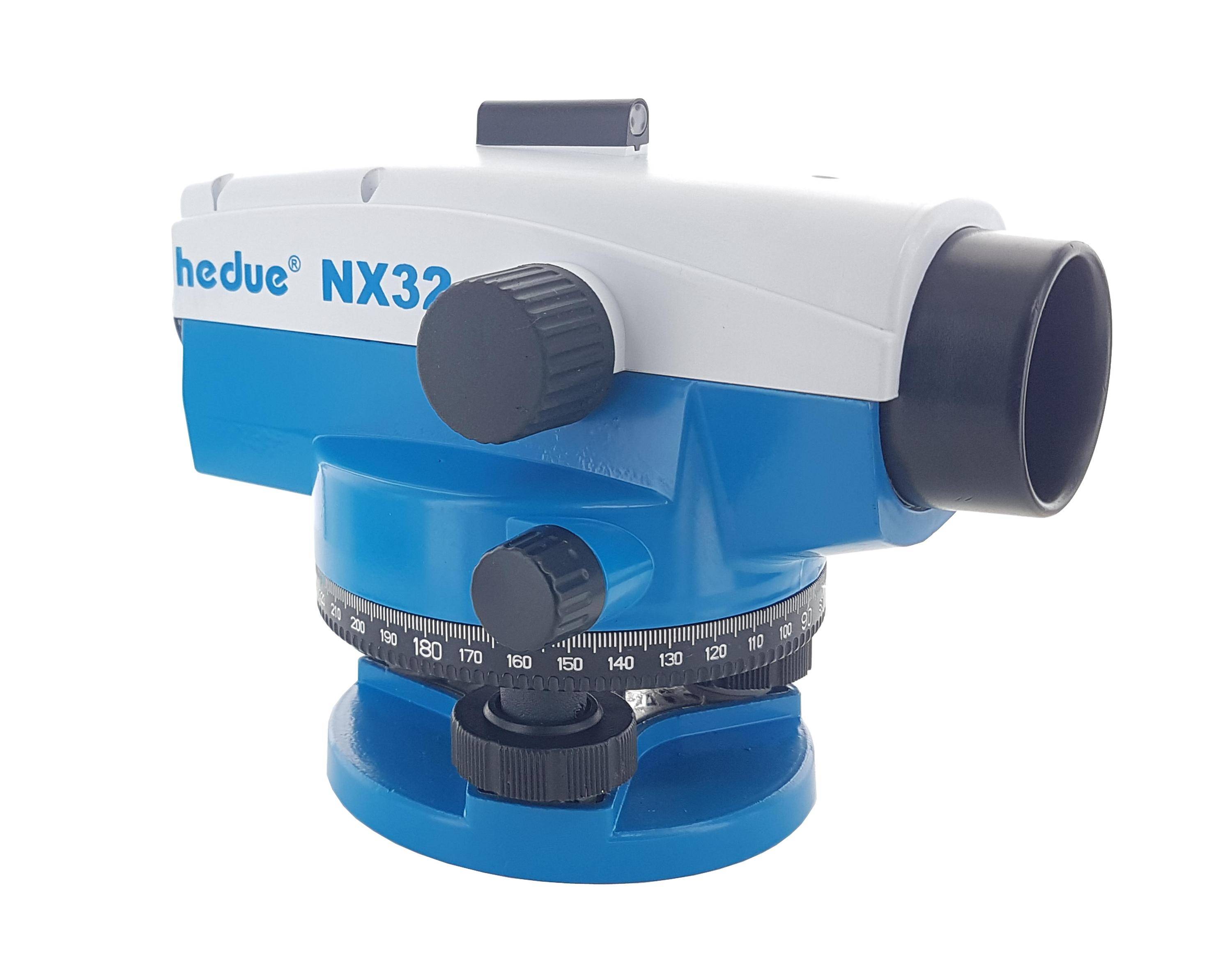 hedue® Optisches Nivelliergerät NX32 - Automatisches Baunivellier mit 32-facher Vergrößerung, 360° Kreisteilung-0