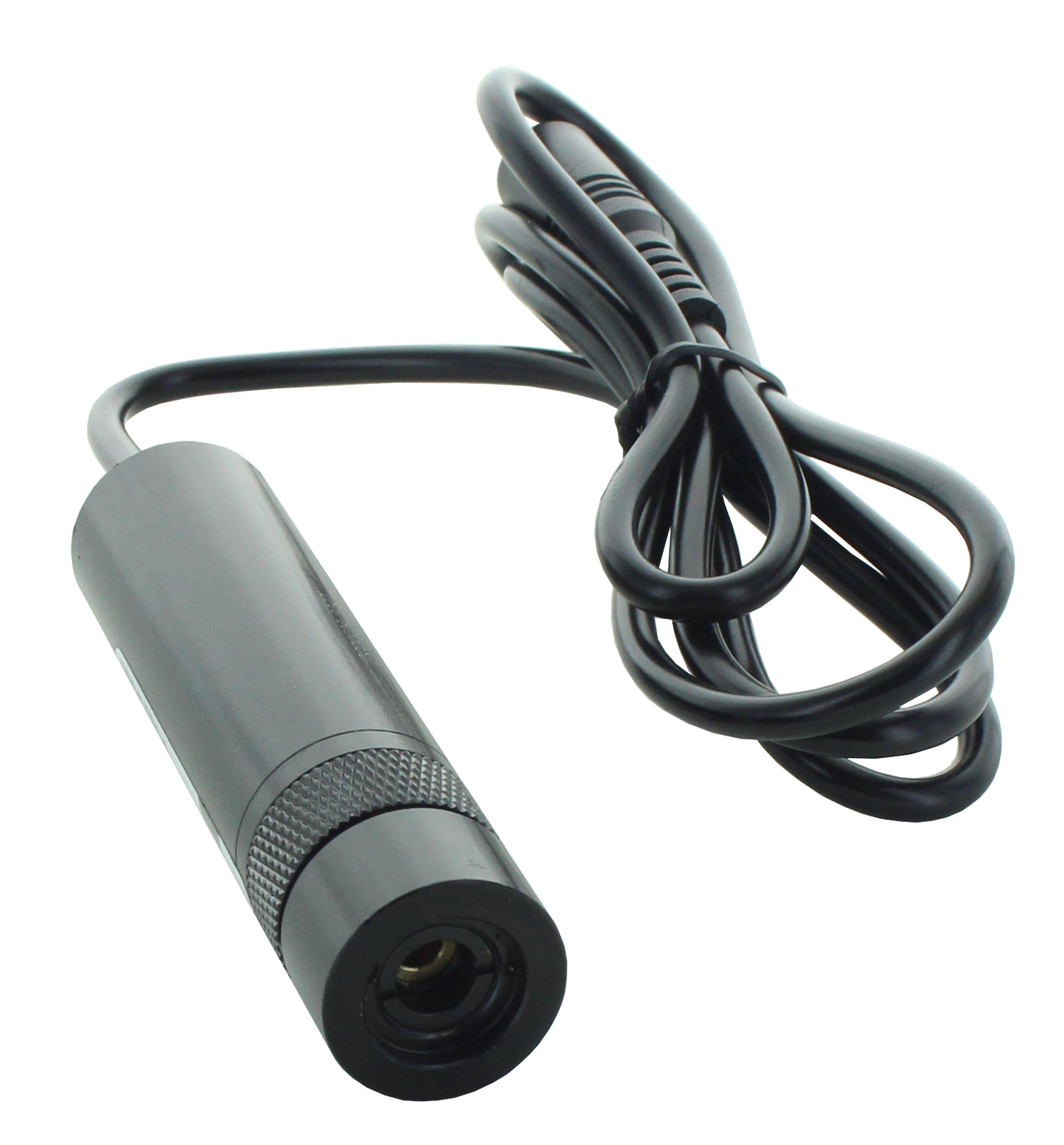 hedue® Positionierlaser PL2 - Linienlaser zur Projektion einer roten Laserlinie, frei fokussierbar, 50 mW, 80 x 20 mm-0