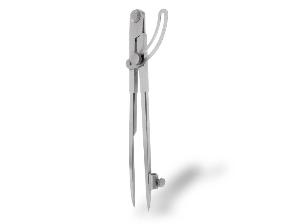 hedue® Spitzzirkel B605 - Anreißzirkel mit Stifthalter & Stellbogen, 50 cm-0