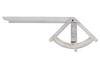 hedue® Anreissgerät Alpha Mikro - Alphawinkel für Zimmerer, Zimmermann Werkzeug, 210 x 450 x 5 mm