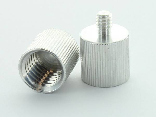 hedue® Gewindeadapter 5/8" auf 1/4" – Stativ Adapter | Stativgewinde Adapter für Linienlaser, Kameras und Stative