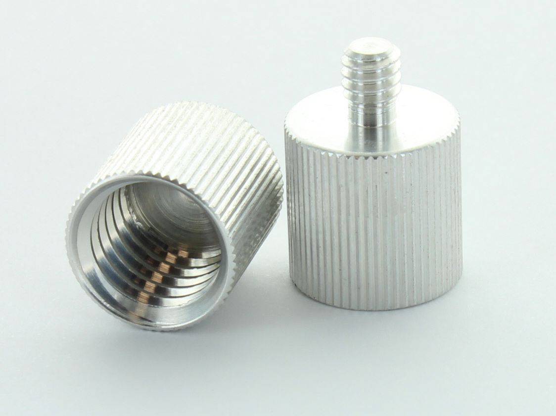 hedue® Gewindeadapter 5/8" auf 1/4" – Stativ Adapter | Stativgewinde Adapter für Linienlaser, Kameras und Stative-0