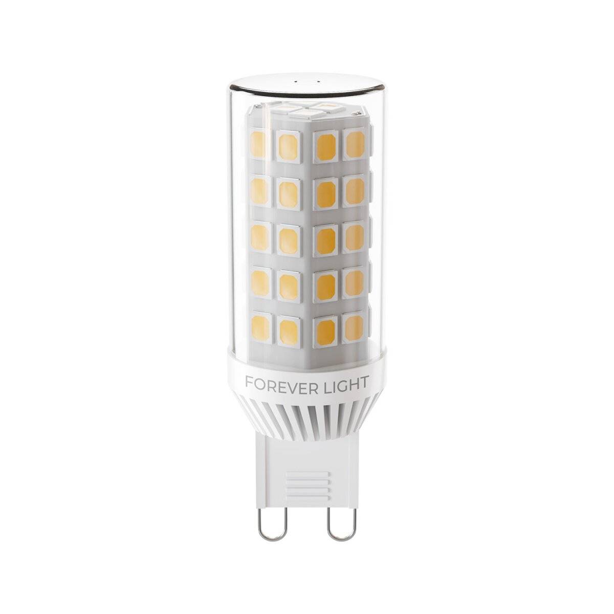 Forever Light LED Lampe G9 6.2W 690lm Kaltweiß 6000 K Keramik Energieklasse E-0