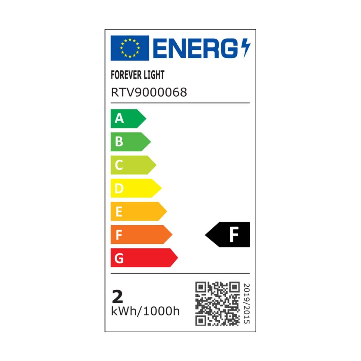 Forever Light LED Lampe G4 MR11 2.2W 195lm Neutralweiß 4000 K 12V glass Energieklasse F-1