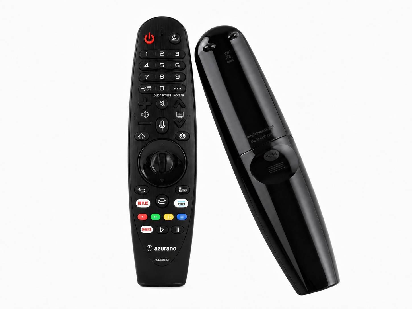 Universal IR Fernbedienung für LG 2020 - 2015 OLED NanoCell QNED 4K UHD HD TV - OHNE Maus & Sprache - azurano Magic-0