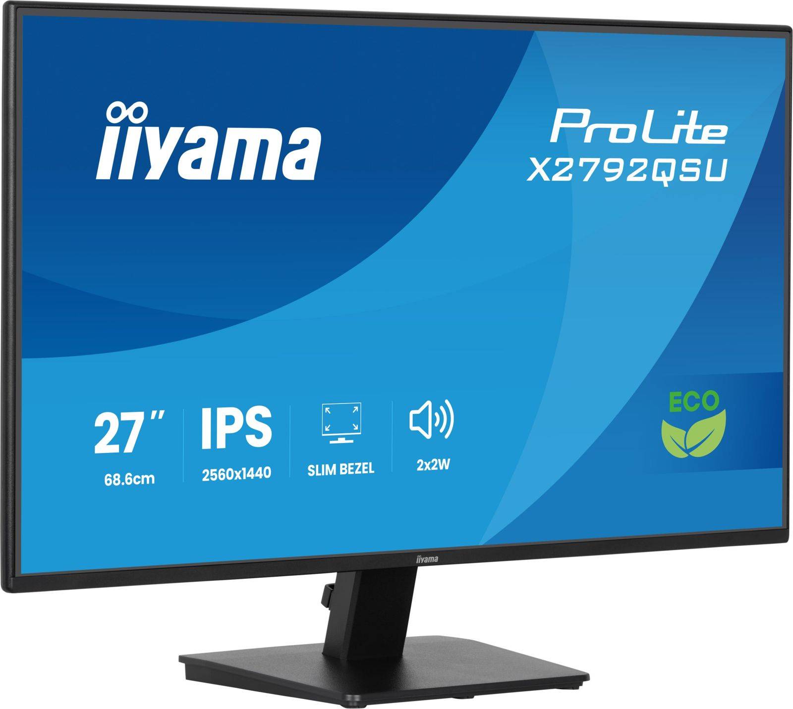 iiyama Pro Lite X2792QSU-B1 QHD Display 68,6 cm (27"") X2792QSU-B1-3