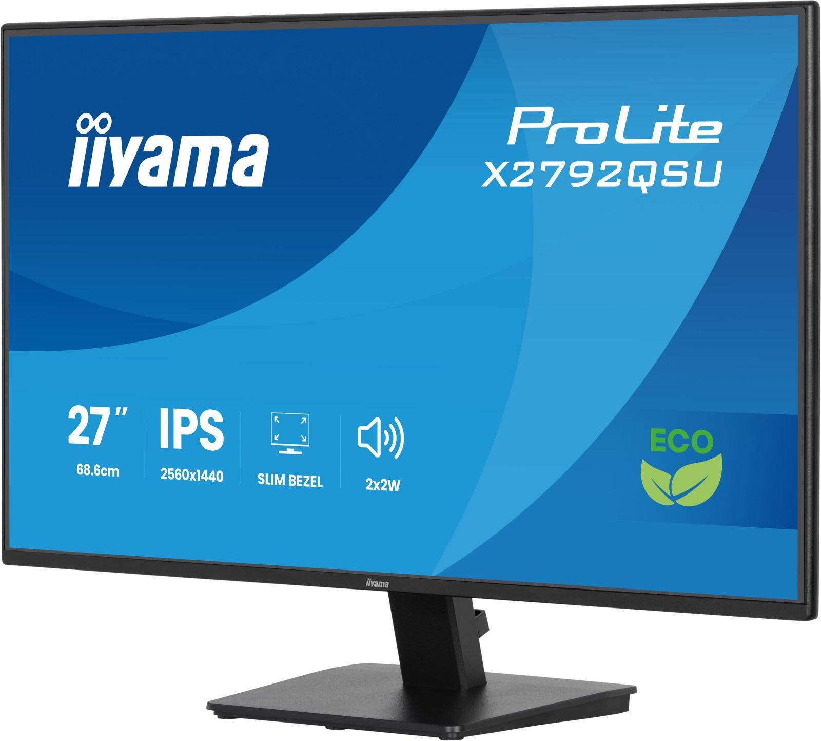 iiyama Pro Lite X2792QSU-B1 QHD Display 68,6 cm (27"") X2792QSU-B1-4
