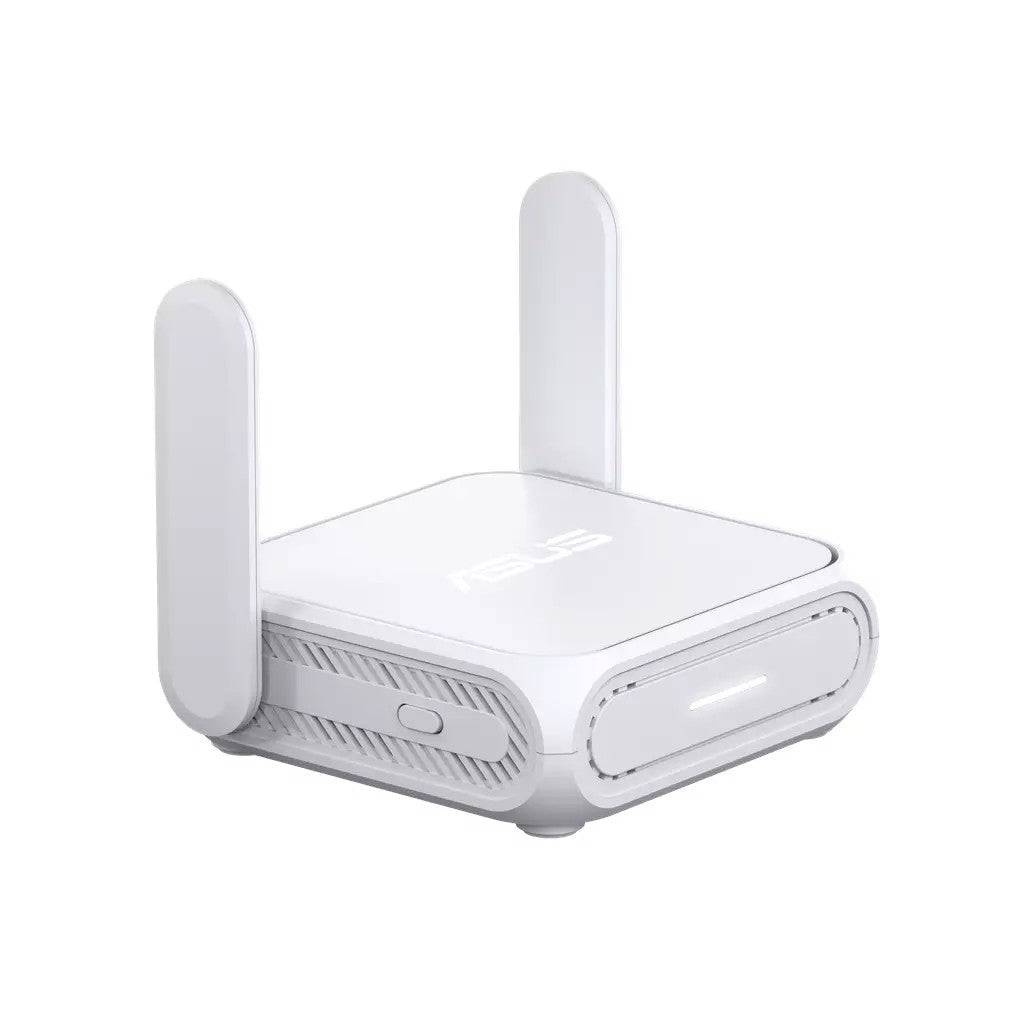 ASUS RT-BE58 Go, Wi-Fi 7 (802.11be), Dual-Band (2,4 GHz/5 GHz), Ethernet/LAN, Weiß, Tragbarer Router-3