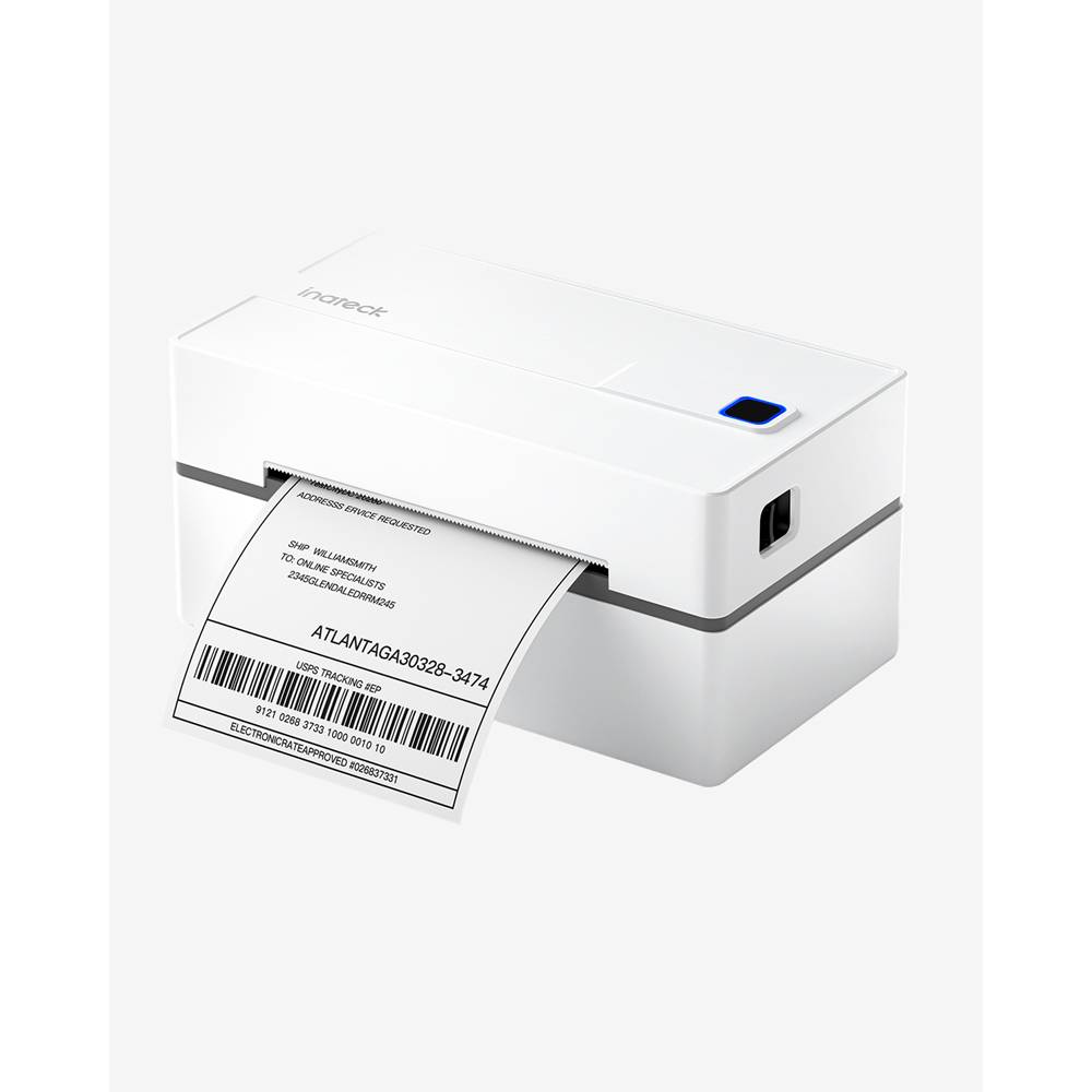 Inateck Etikettendrucker PR40 white[PR40_white] - Etiketten-/Labeldrucker - 203 dpi-0