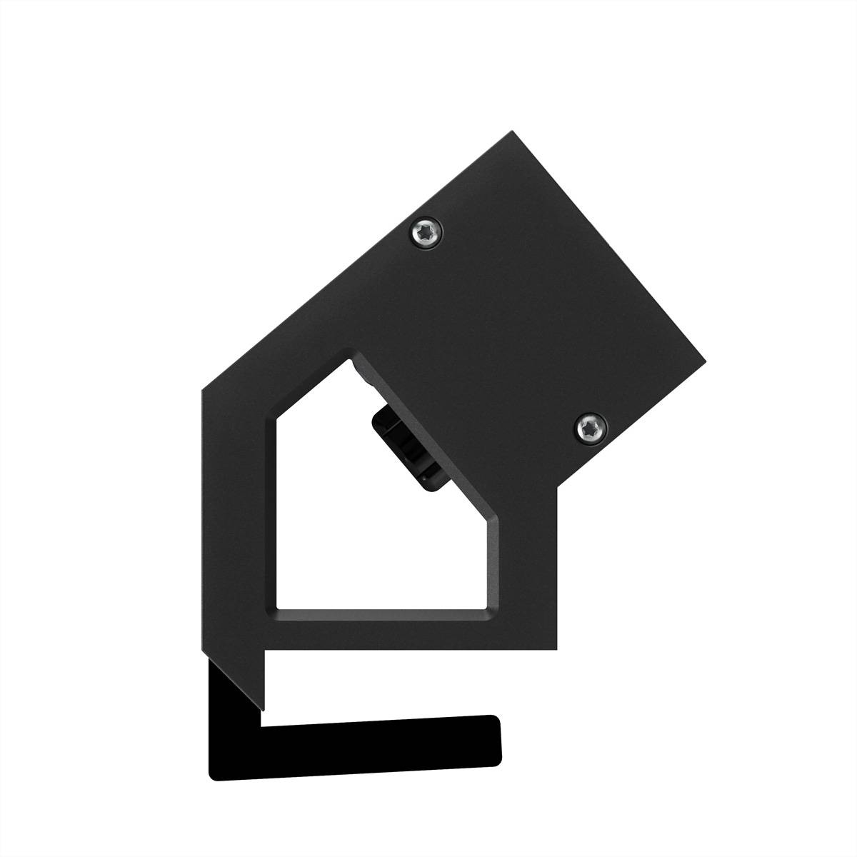 BACHMANN DESK2 ALU BLACK 2xSchutzkt.USB, USB Charger 22W A&C 1xABD 0,2m GST18-2
