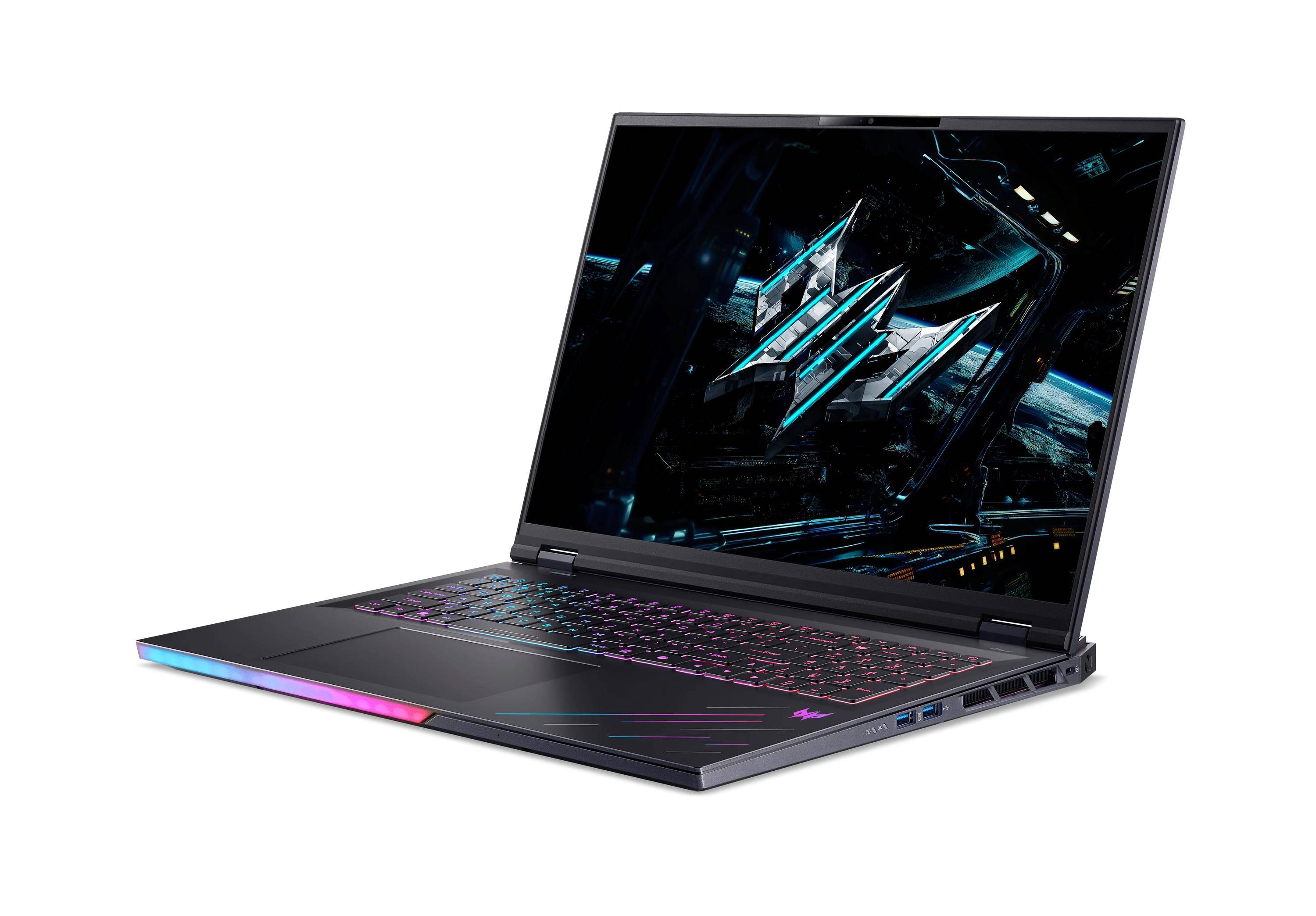 Acer Predator Helios 18 AI PH18-73 - Intel Core Ultra 9 275HX / 2.7 GHz - Win 11 Pro - GeForce RTX 5080 - 64 GB RAM - 1.-2