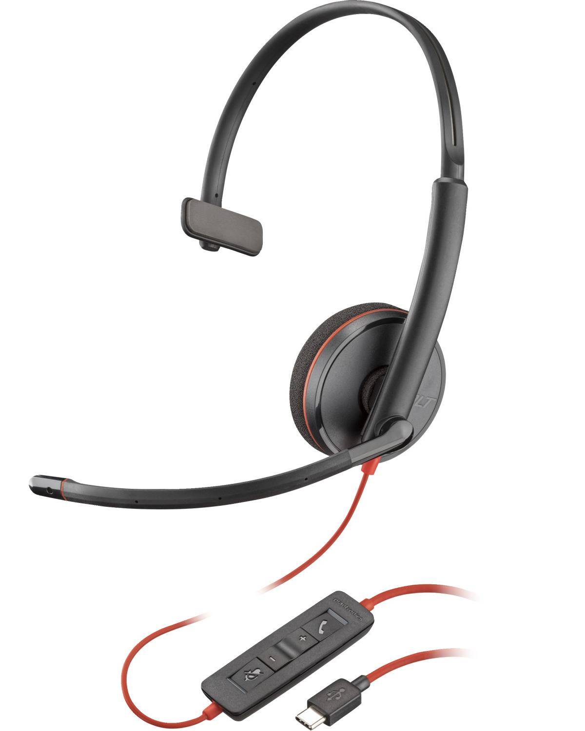 HP - Poly Blackwire 3210 - Blackwire 3200 Series - Headset-2