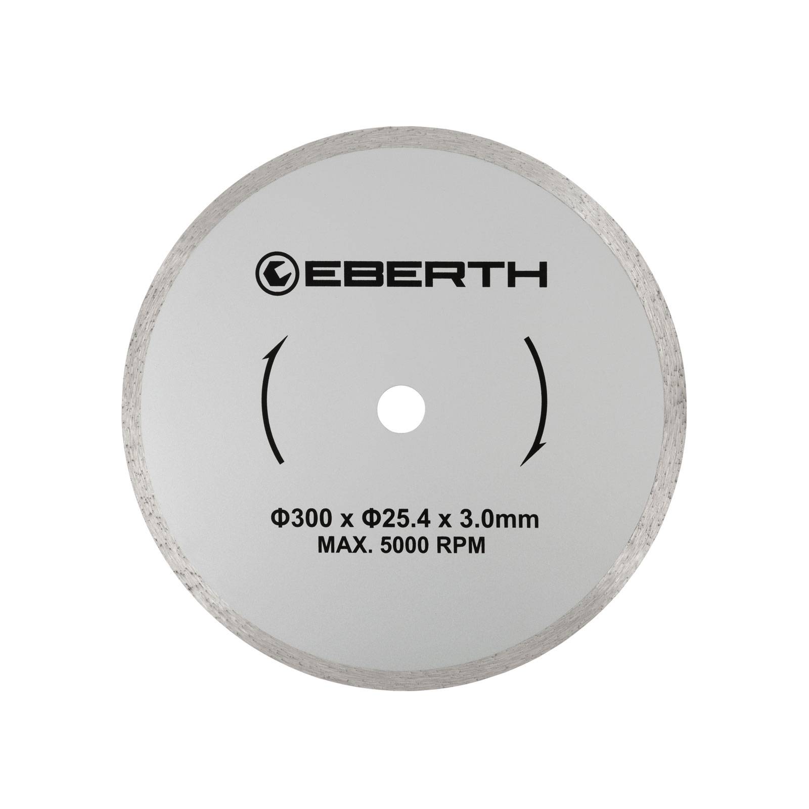 EBERTH Trennscheibe Diamant 300mm, Diamantscheibe 25,4mm Bohrung, für Stein, Beton, Fliesen, Keramik-0