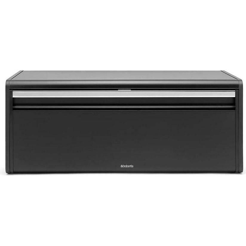 BRABANTIA - Klappbrotkasten Front eckig schwarz matt-0
