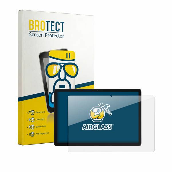 BROTECT Schutzglas für Samsung Galaxy Tab A11 Plus 5G 11" Schutzfolie Panzer Folie Glas Display Schutz klar