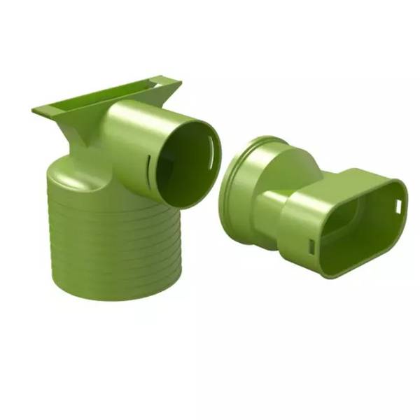Ubbink Air Excellent 35SC Ventiladapter 125 1x90°