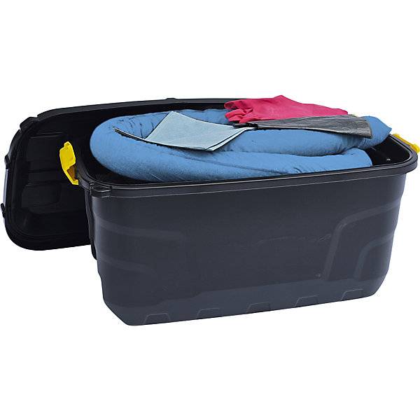 Leckage-Notfallset in Rollkoffer Bindung 75 l Ausführung Öl blau. 85163249 851632 49-3