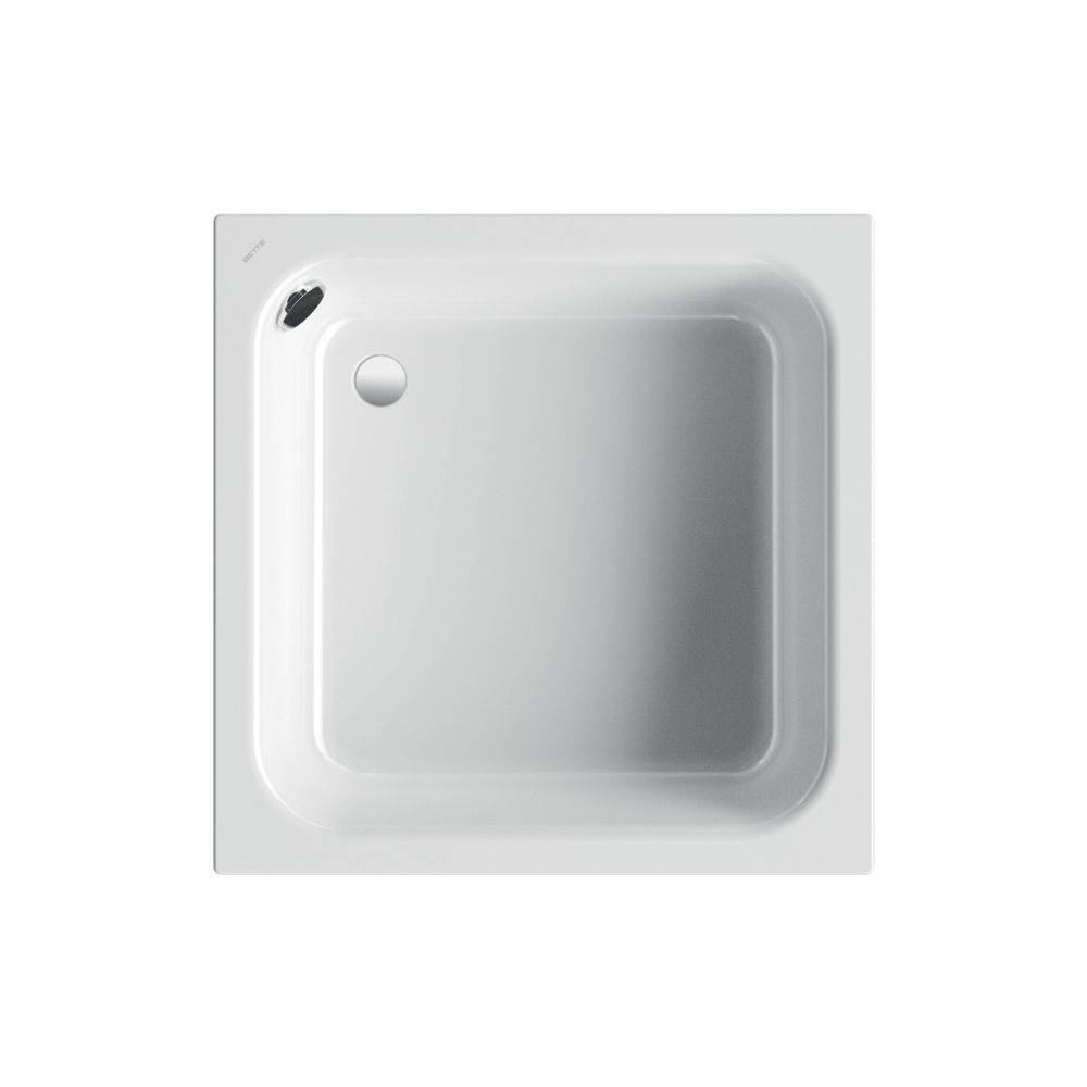 Bette Delta Duschwanne Blue satin 900x900x280/30mm Rechteck GT-Stahl-0