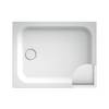 Bette Supra Duschwanne Anthracite 1000x800x65mm Rechteck Unterbau mit Wannenträger GT-Stahl