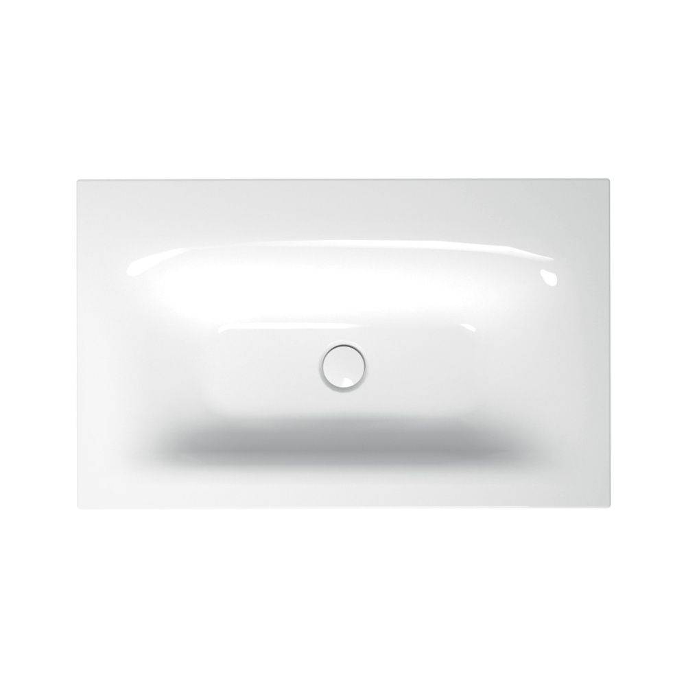 Bette Lux Waschtisch Blue satin 800x495x120/8mm Einbau Rechteck Unterbau GT-Stahl-0