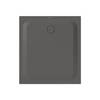 Bette Ultra Duschwanne Anthracite 1100x1000x35/30mm BetteGlasur Plus Rechteck GT-Stahl