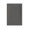 Bette Ultra Duschwanne Anthracite 1000x700x25mm Rechteck mit Wannenträger GT-Stahl