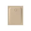 Bette Ultra Duschwanne 1000mm Bahama beige 1000x800x25mm mit Wannenträger Rechteck GT-Stahl
