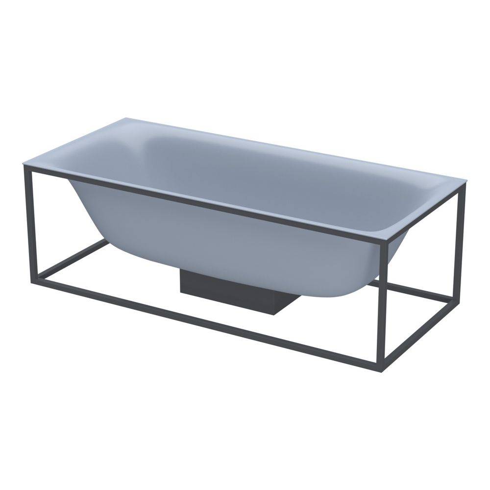 Bette Lux Shape Badewanne Blue satin 1800x800x450/8mm 2-Sitzer Rechteck GT-Stahl-0