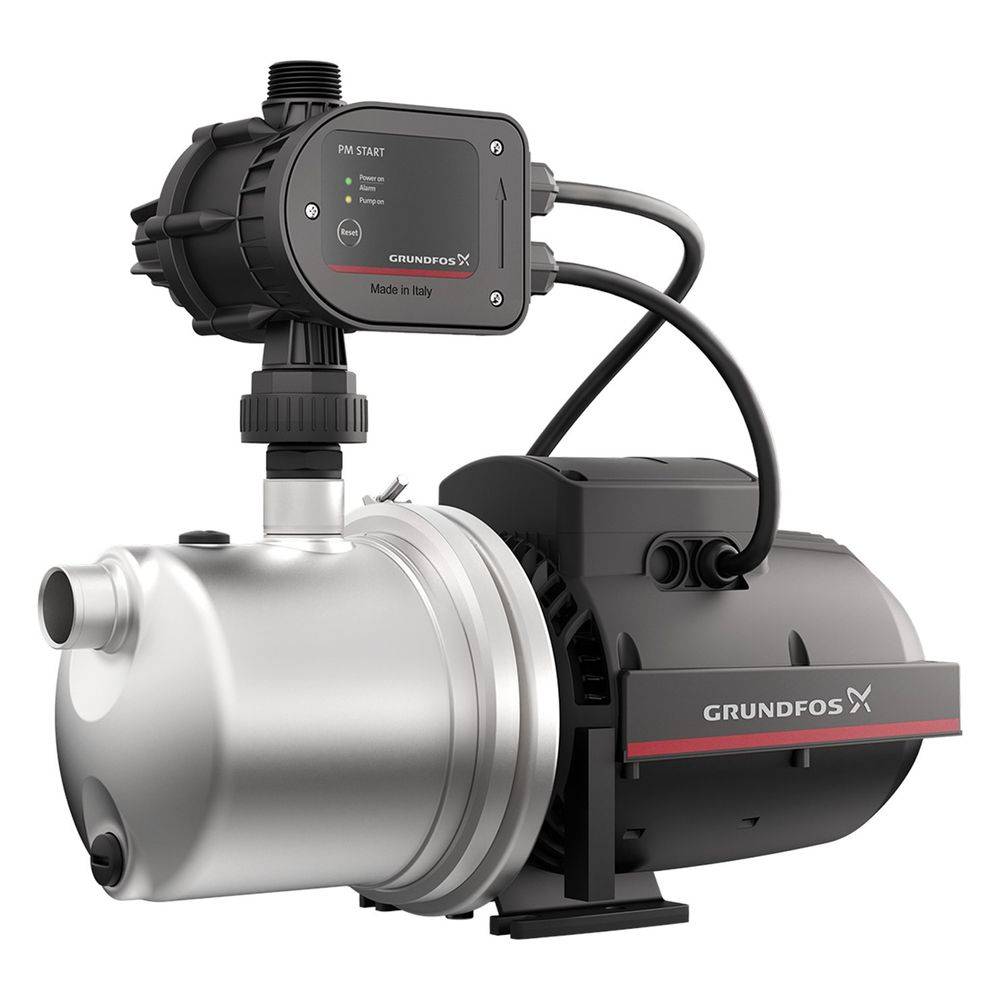 Grundfos Gartenpumpe JP 5-48 PM START 1x230V 50Hz 1,5m, 2870/min max. Arbeitsdruck 6 bar Förderhöhe 49,5m, Schuko-0