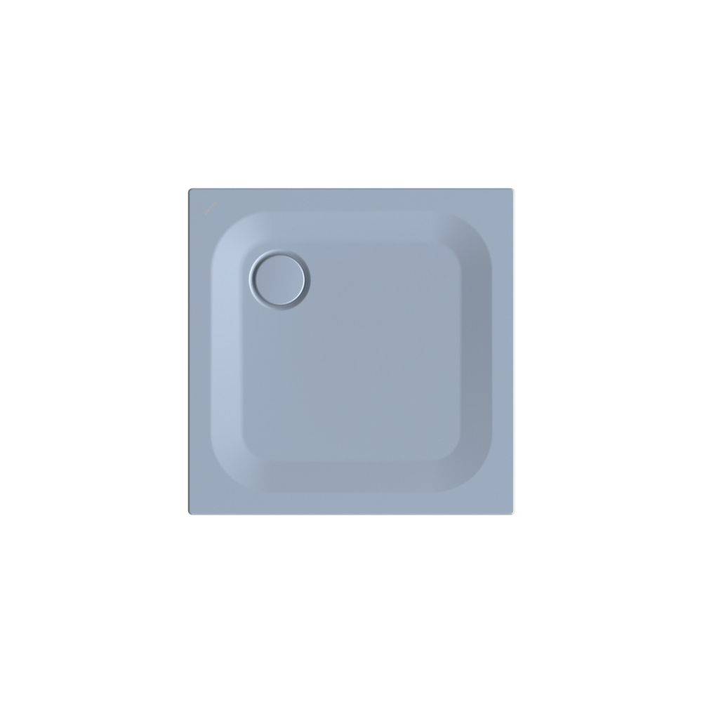 Bette Ultra Duschwanne Blue satin 750x750x25/30mm Rechteck mit Minimum-Träger GT-Stahl-0
