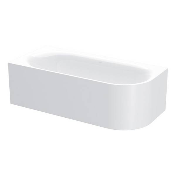 Bette Lux Oval IV Silhouette Badewanne Eck Weiß 1850x850x450/575mm Sonderform 2-Sitzer GT-Stahl
