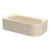 Bette Lux Oval IV Silhouette Badewanne Eck Cream 1950x950x450/575mm Sonderform 2-Sitzer GT-Stahl