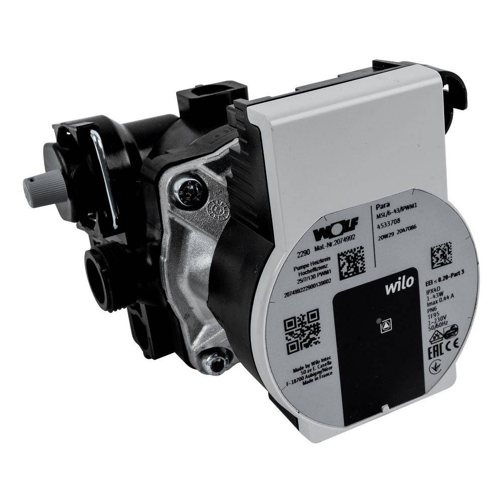 Wolf Pumpe Wilo-Para für Gas-Heizwerttherme CGU-2, 207499299-0