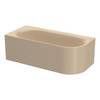 Bette Lux Oval IV Silhouette Badewanne Eck Bahama beige 1750x800x450/575mm Sonderform 2-Sitzer GT-Stahl