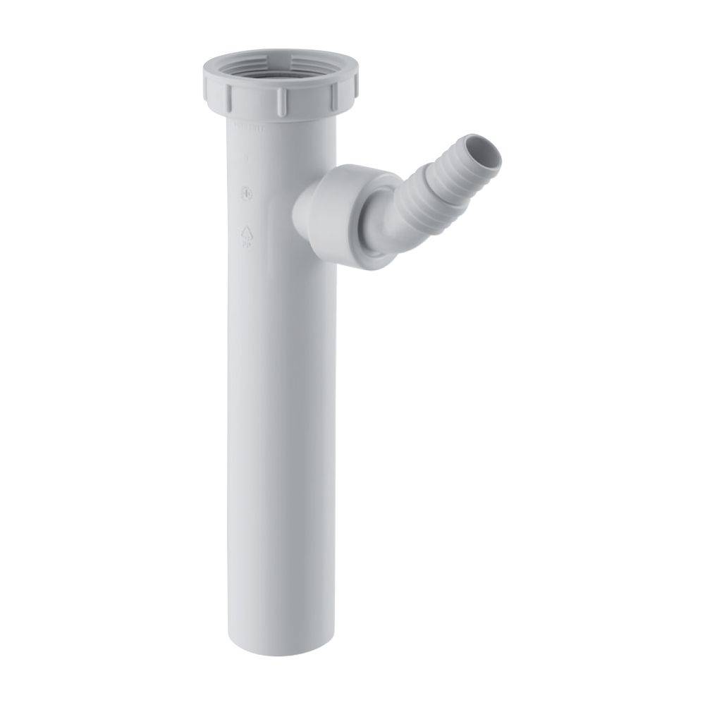 Geberit Anschlussstutzen mit UeWurfmutter d40mm, weiss, PP, 1 Stk.-1