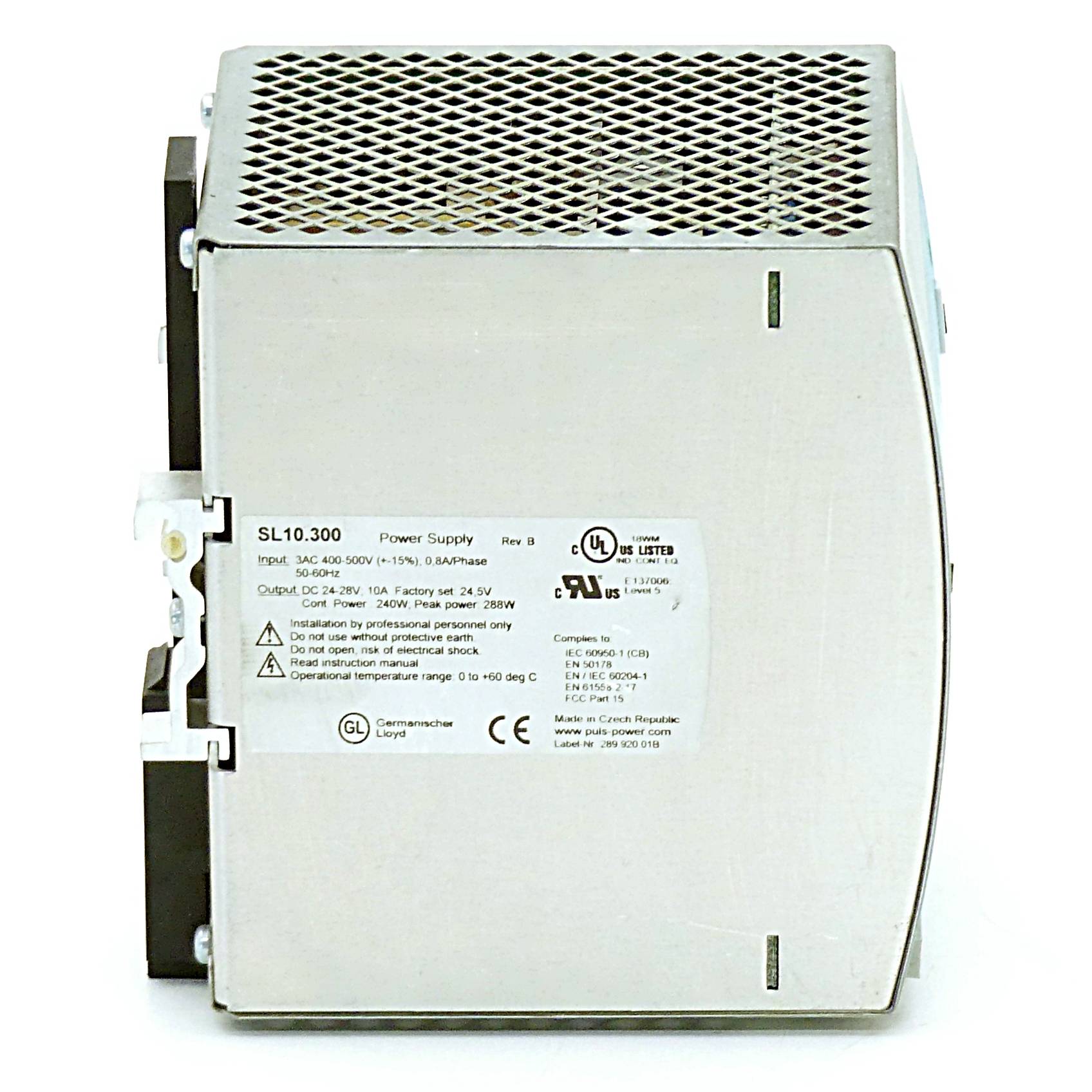 Puls Hutschienen-Netzteile für 3-Phasen-Systeme (SL10.300)-2