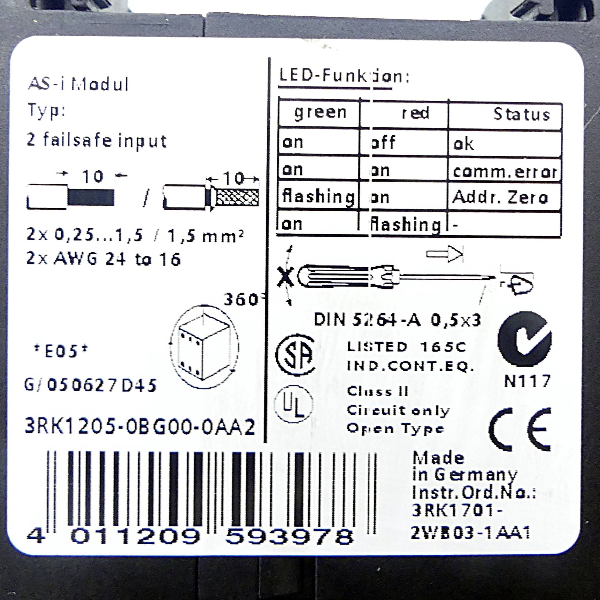 Siemens 3RK12050BG000AA2 3RK1205-0BG00-0AA2 Starterkit-2